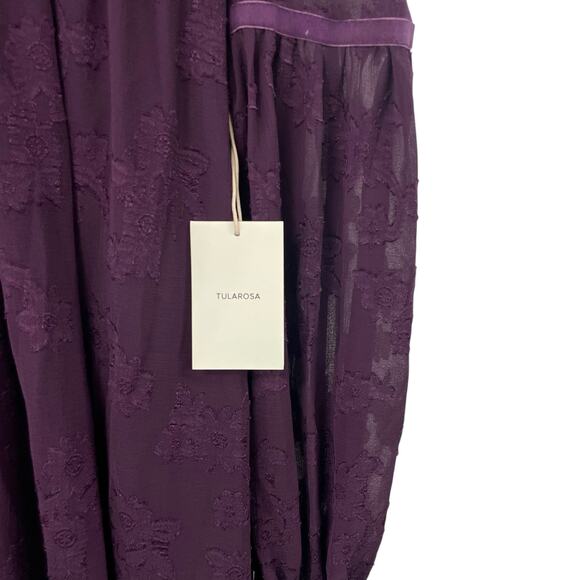 NWT Revolve Tularosa Sienna Mini Dress in Berry Red Purple Womens Medium - Picture 4 of 9